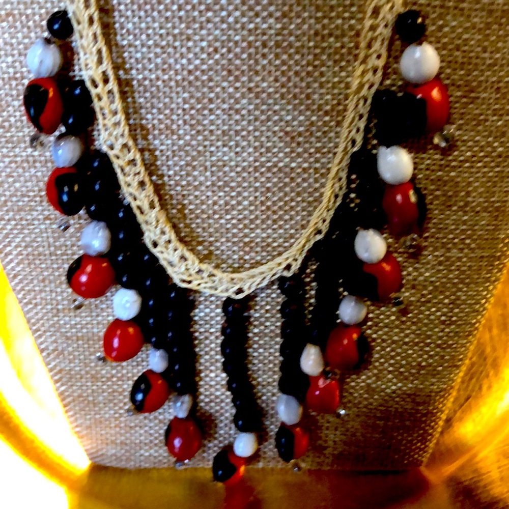 Necklace beads and seeds